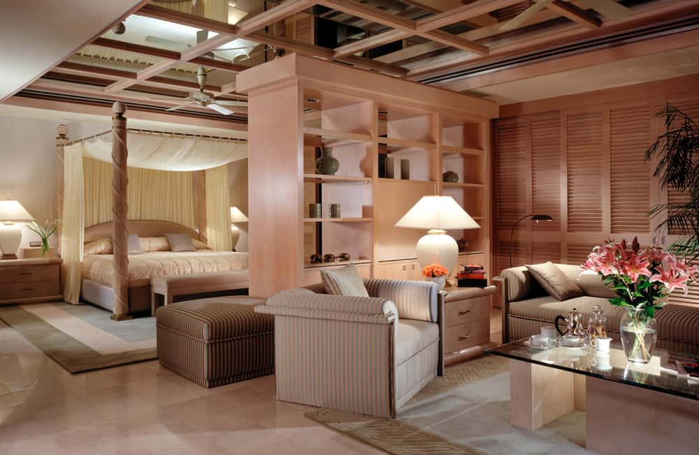 master bedroom with an en-suite look