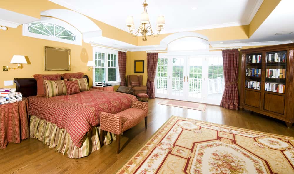 master bedroom with an enchanting view