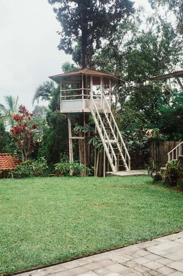 minimal style tree house