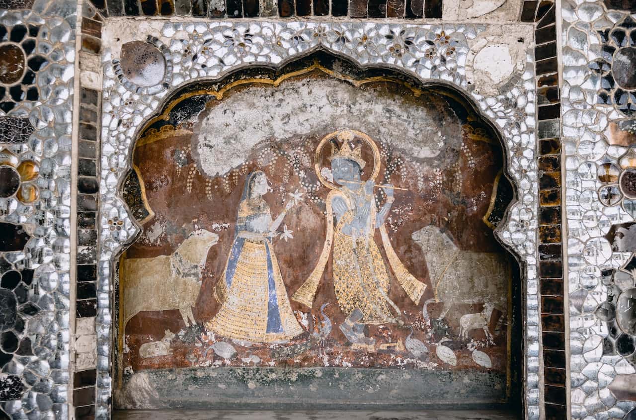 painting of a couple