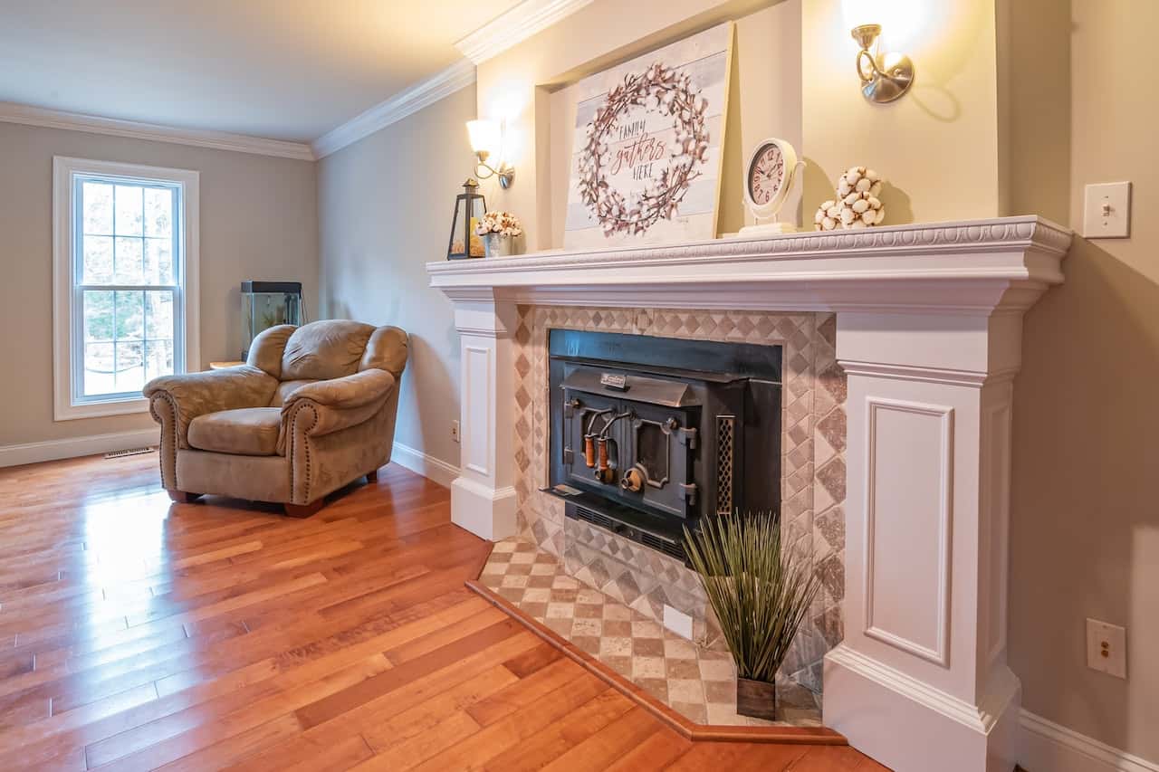 personal concrete fireplace