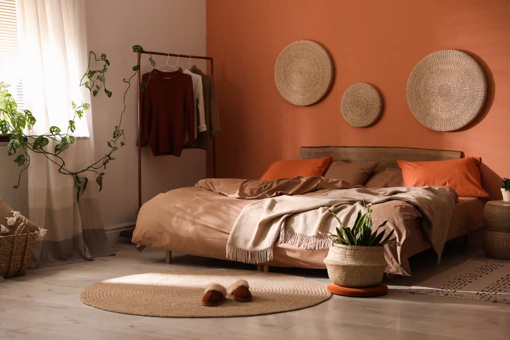 pop of colour bed