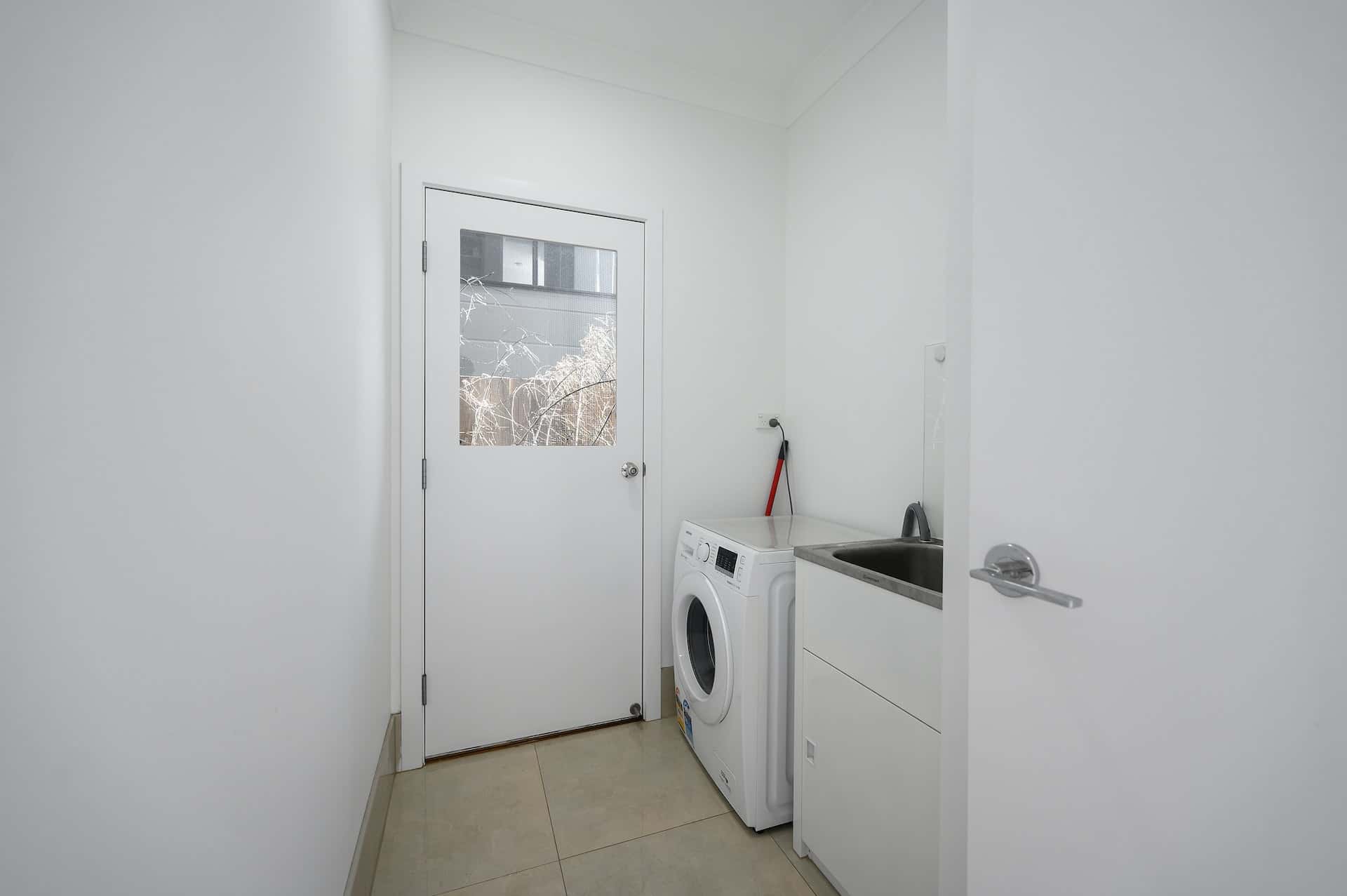 room for washing machine