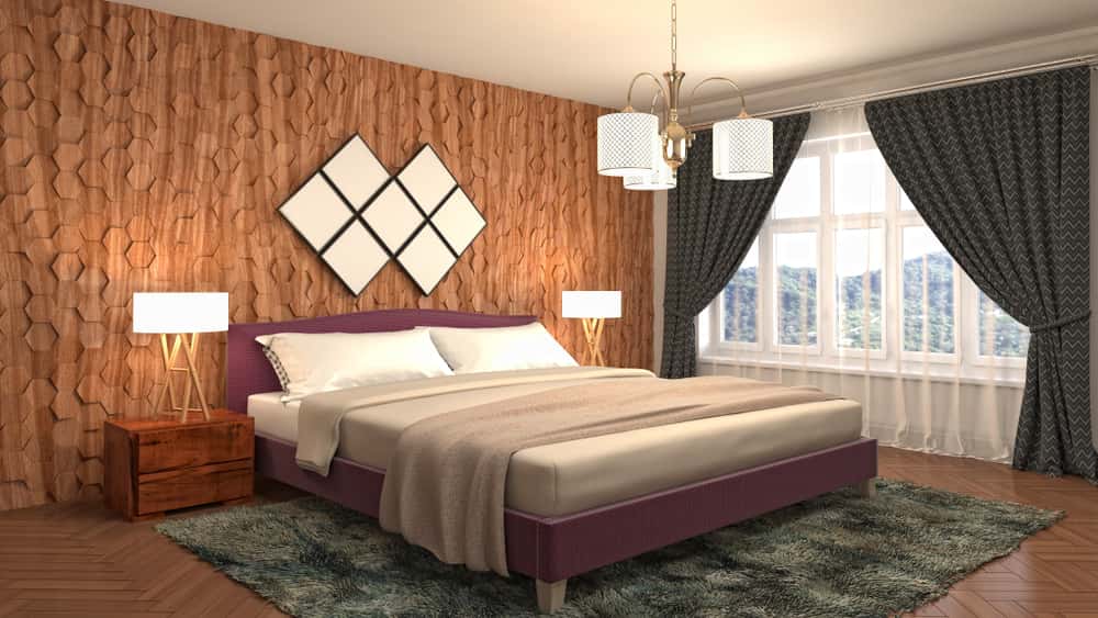 rough wood-like wall texture