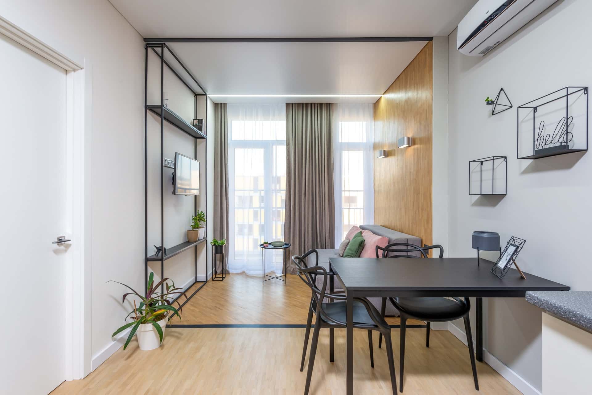 sheer partition curtains for living rooms
