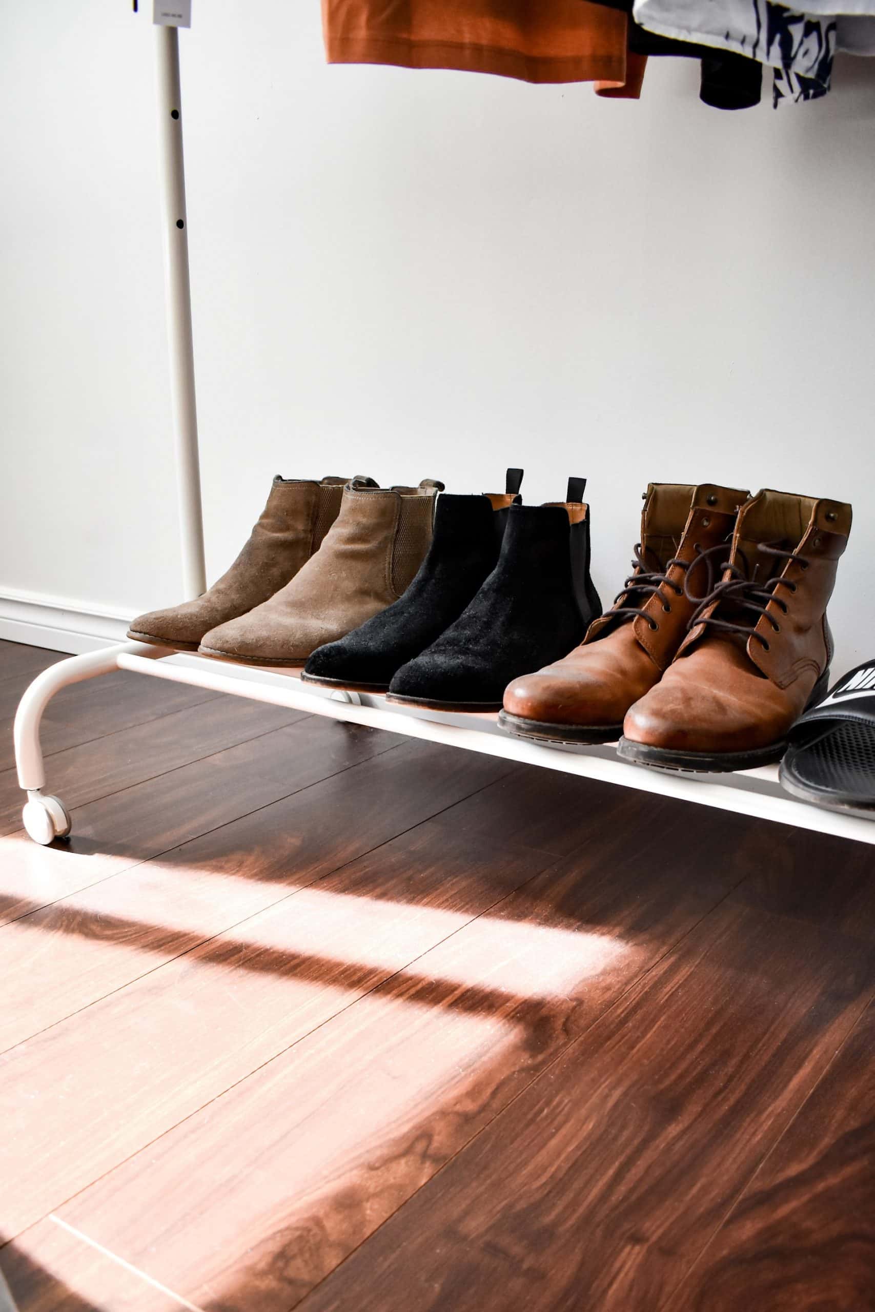 shoe rack idea