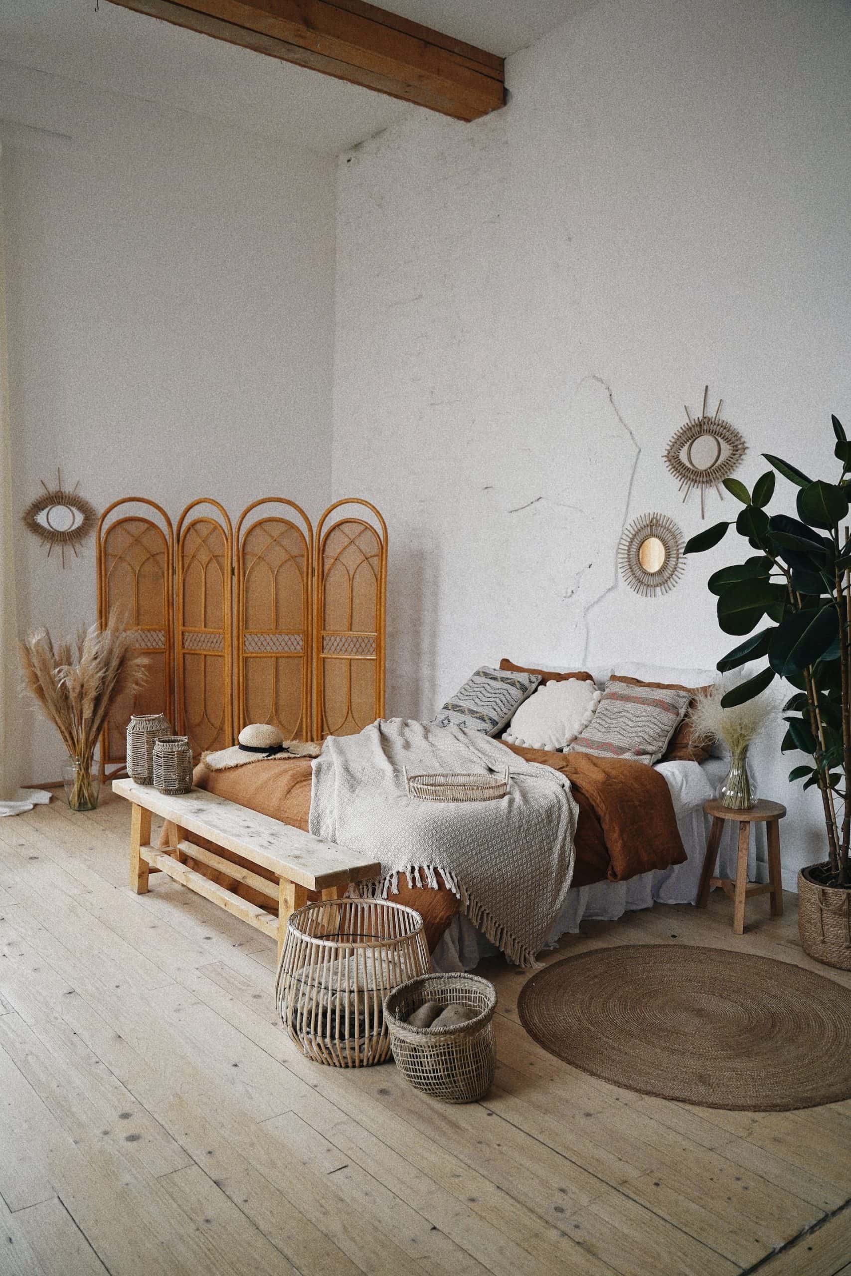 simple bedroom wall design