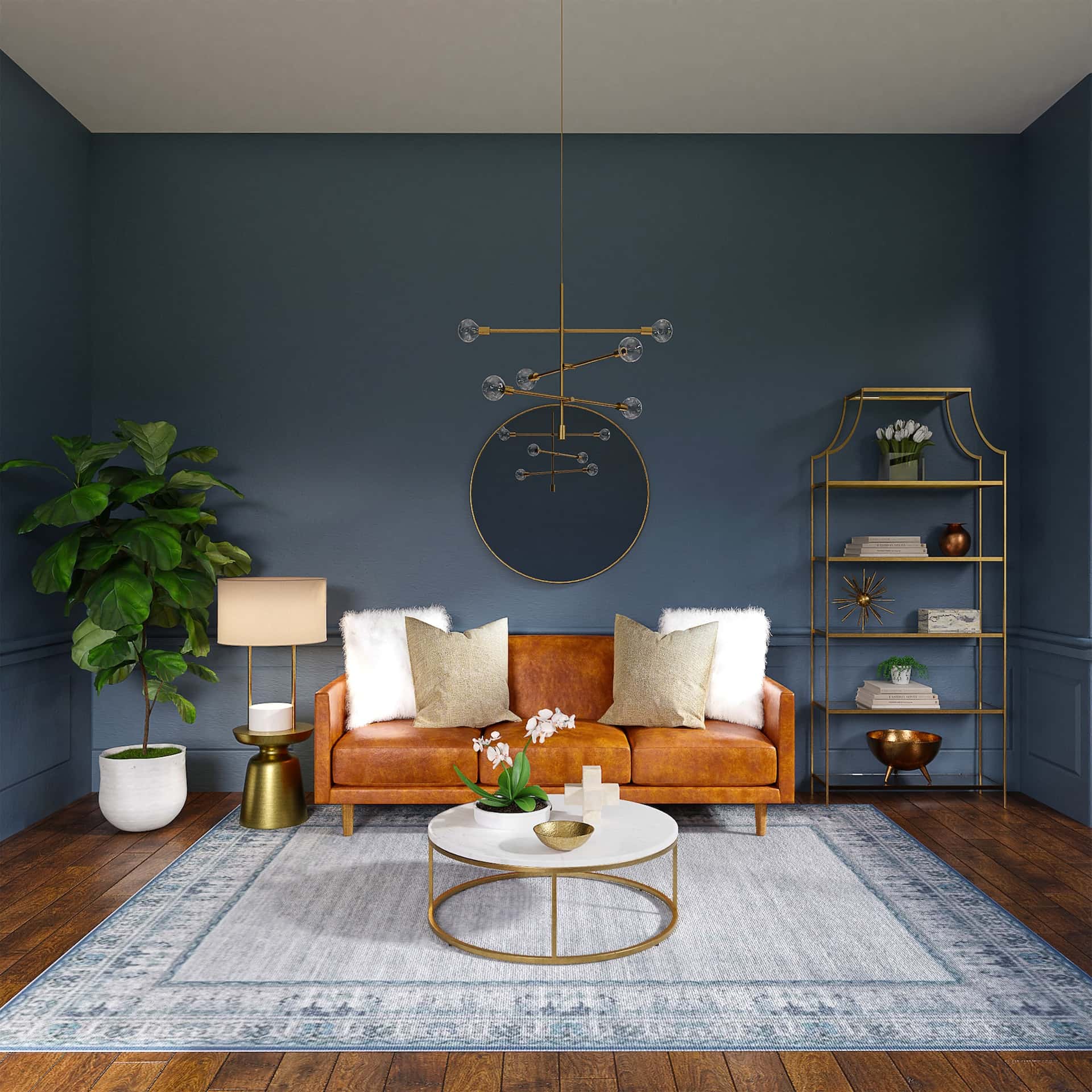 slate grey wall paint