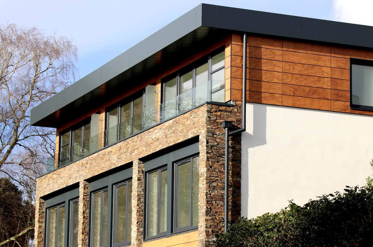 small modern box type house design