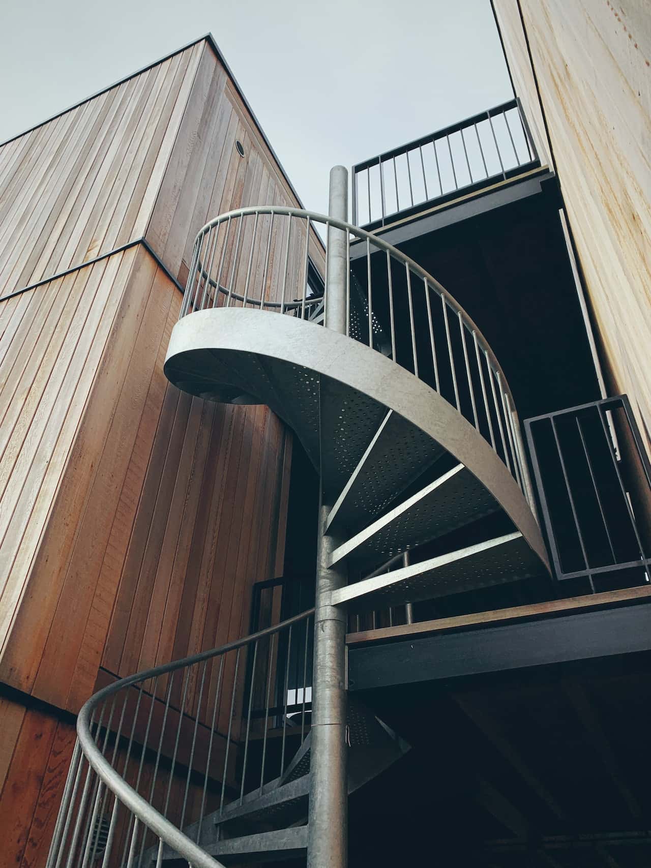 steel folding staircase design
