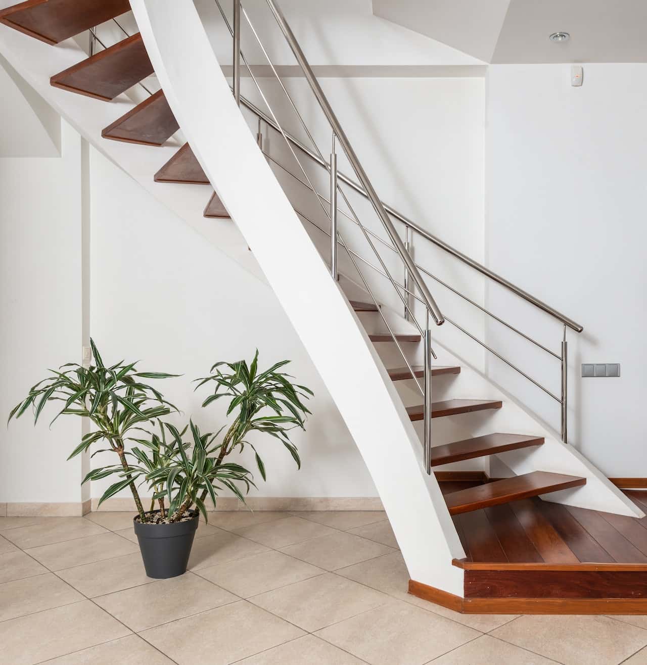 steel staircase railing