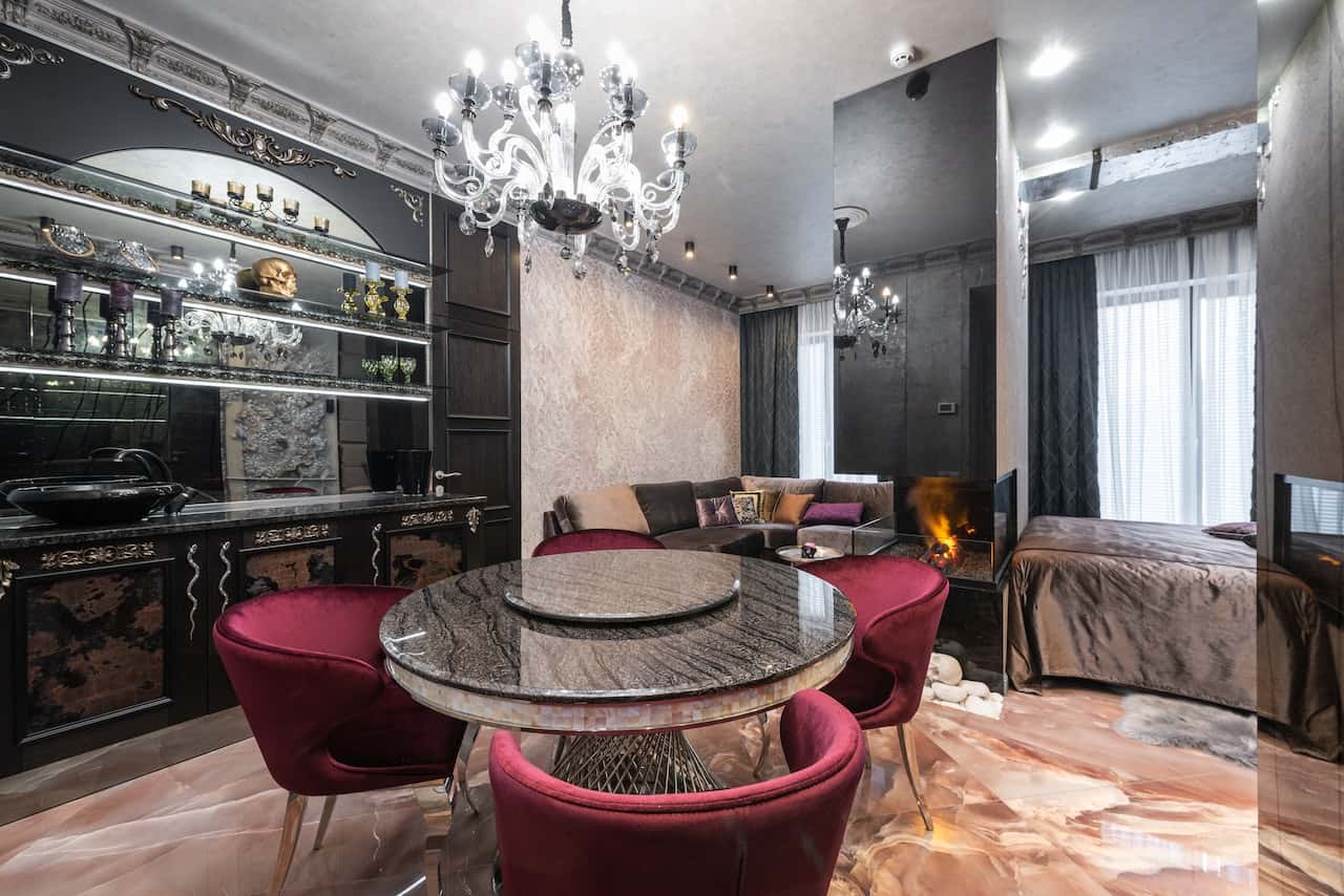 studio apartment colour