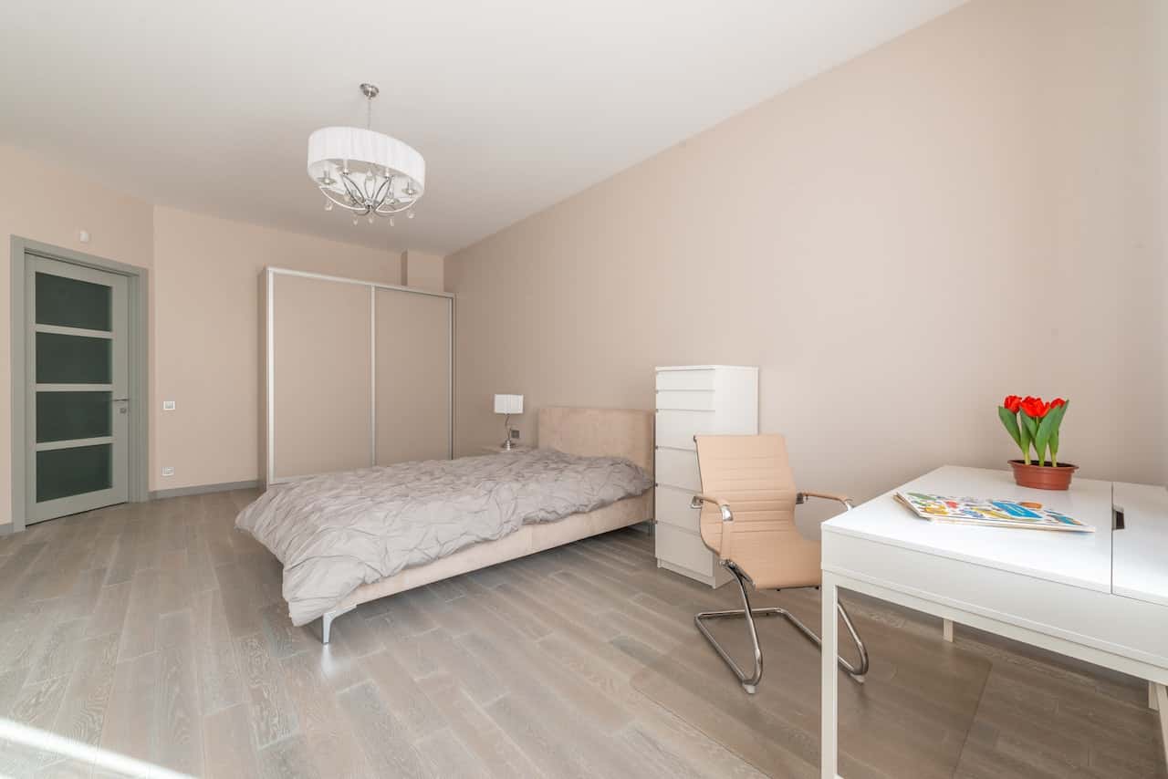 study unit design in bedroom