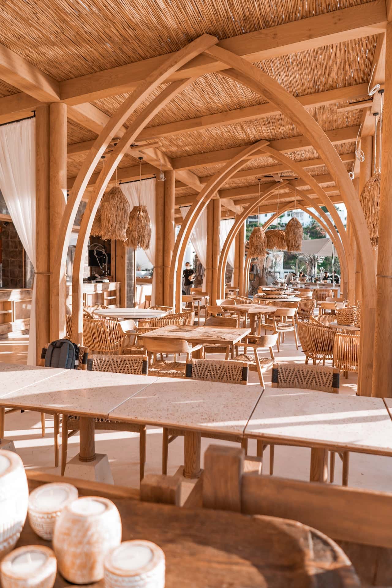 synthetic thatched roofing material