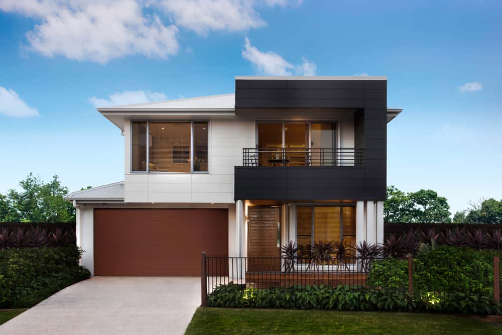 two-storey house