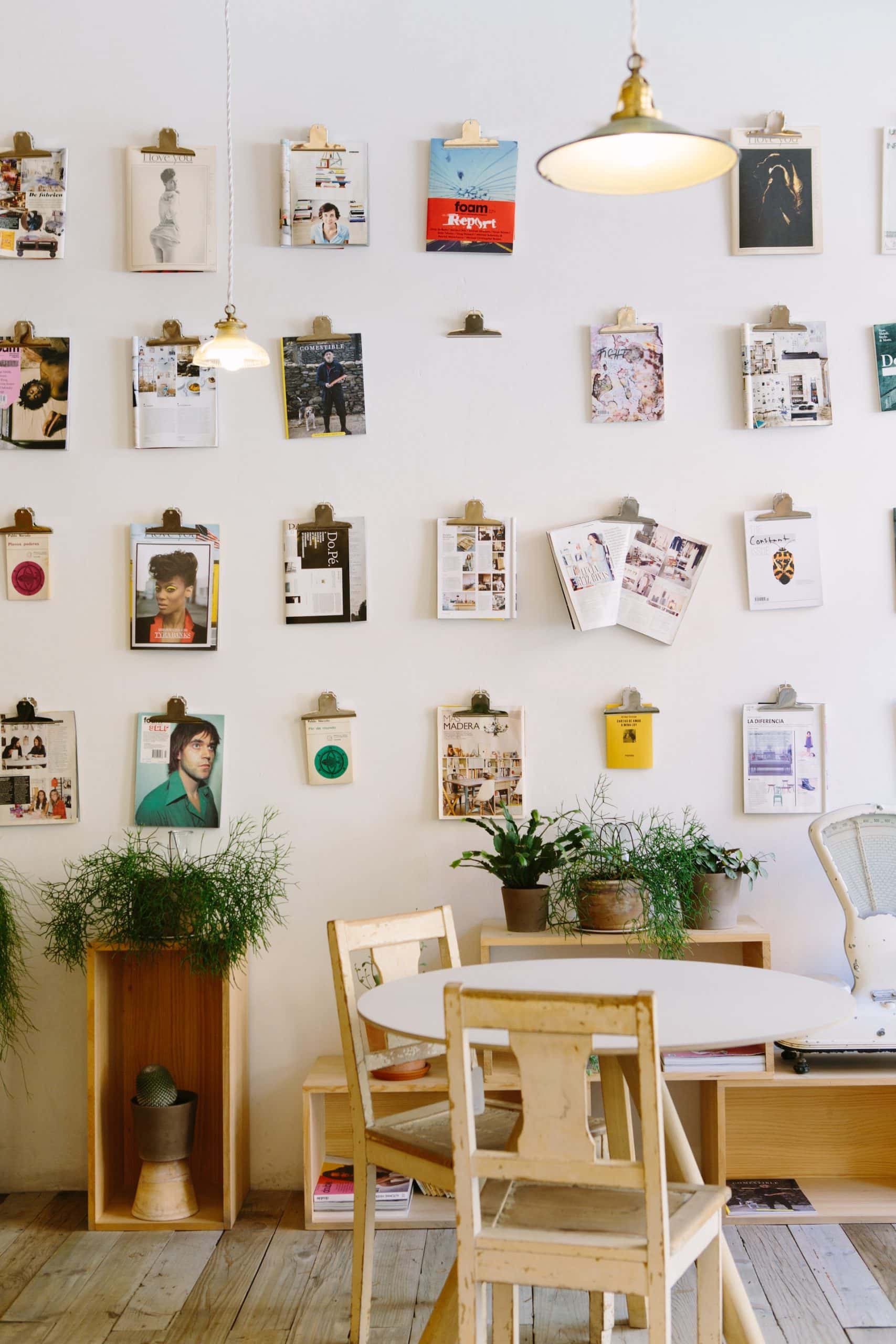 wall-mounted reading nook
