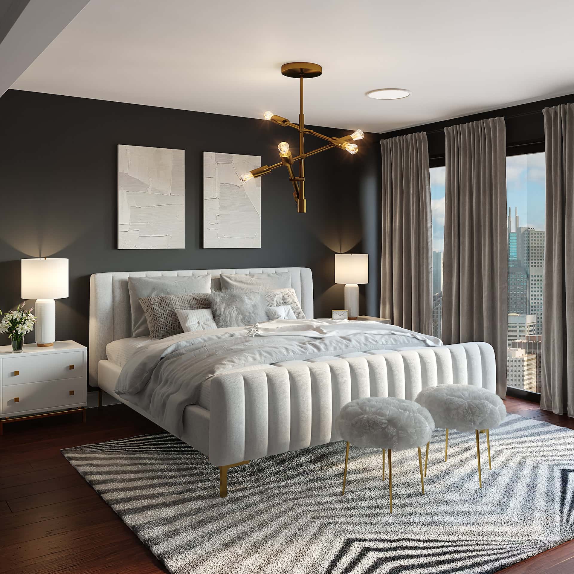 wall painting ideas for bedroom