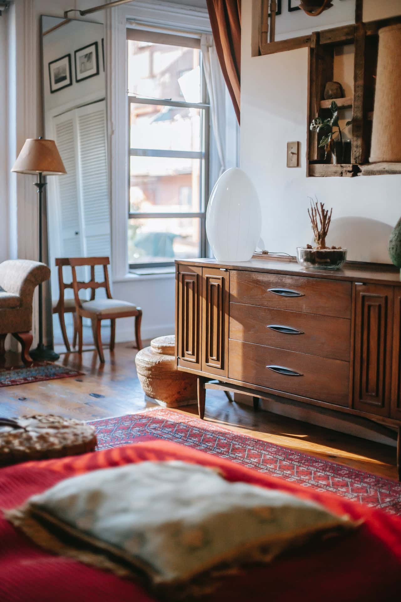 warm shades of white for north facing rooms