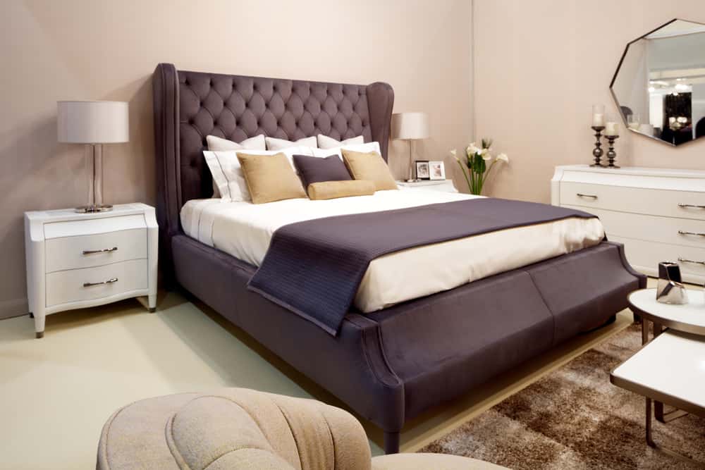 wingback headboard design
