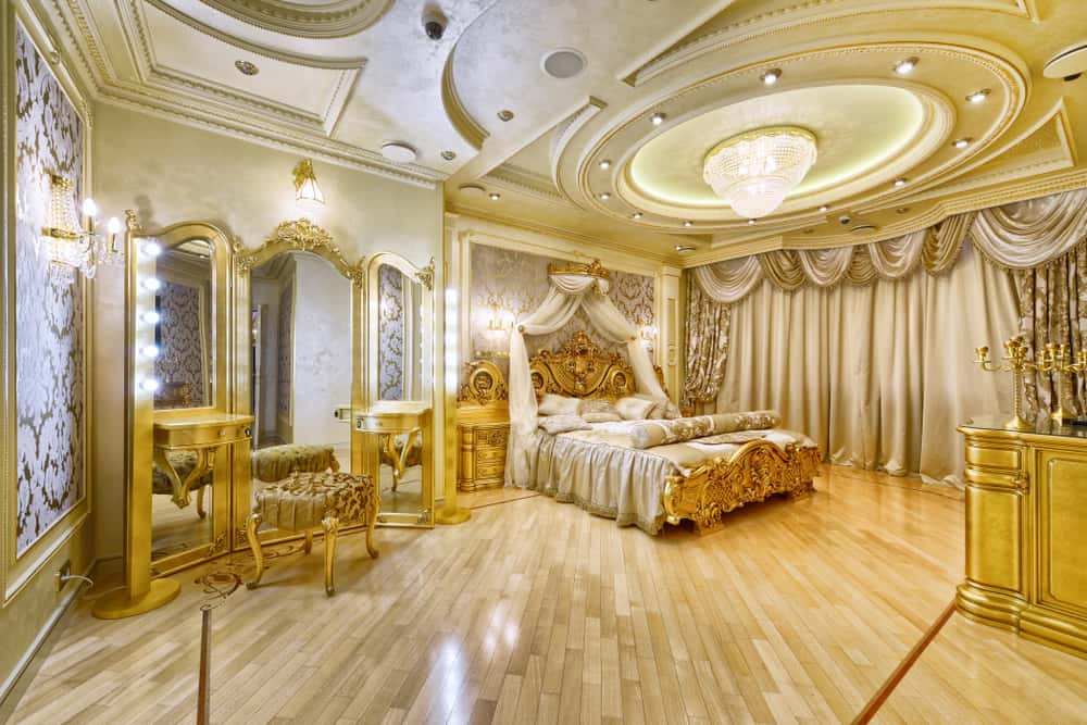wood-effect bedroom floor tile designs