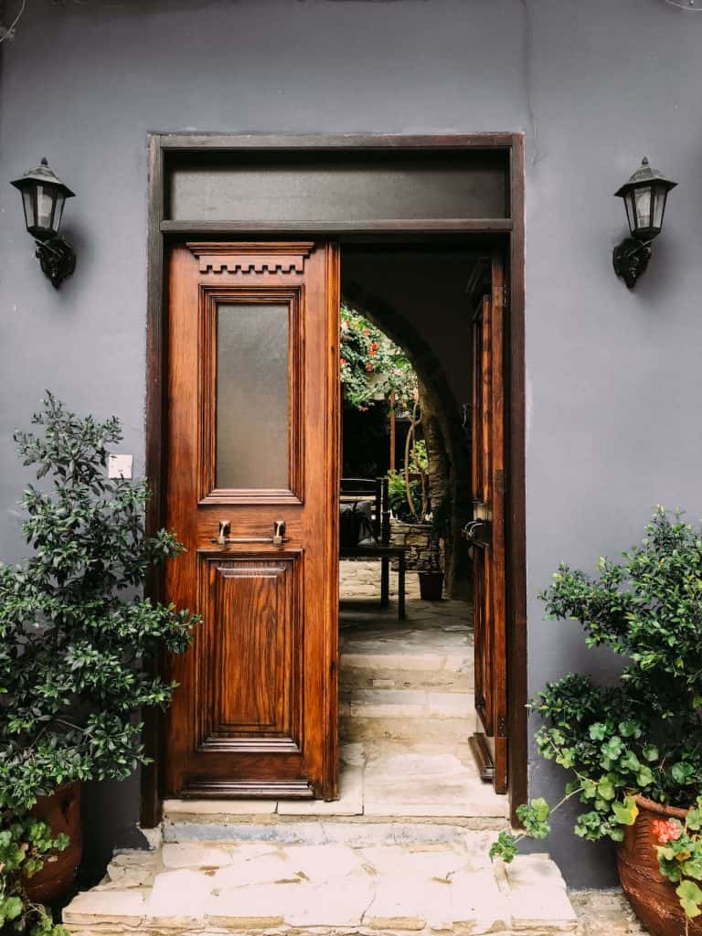 wooden door design