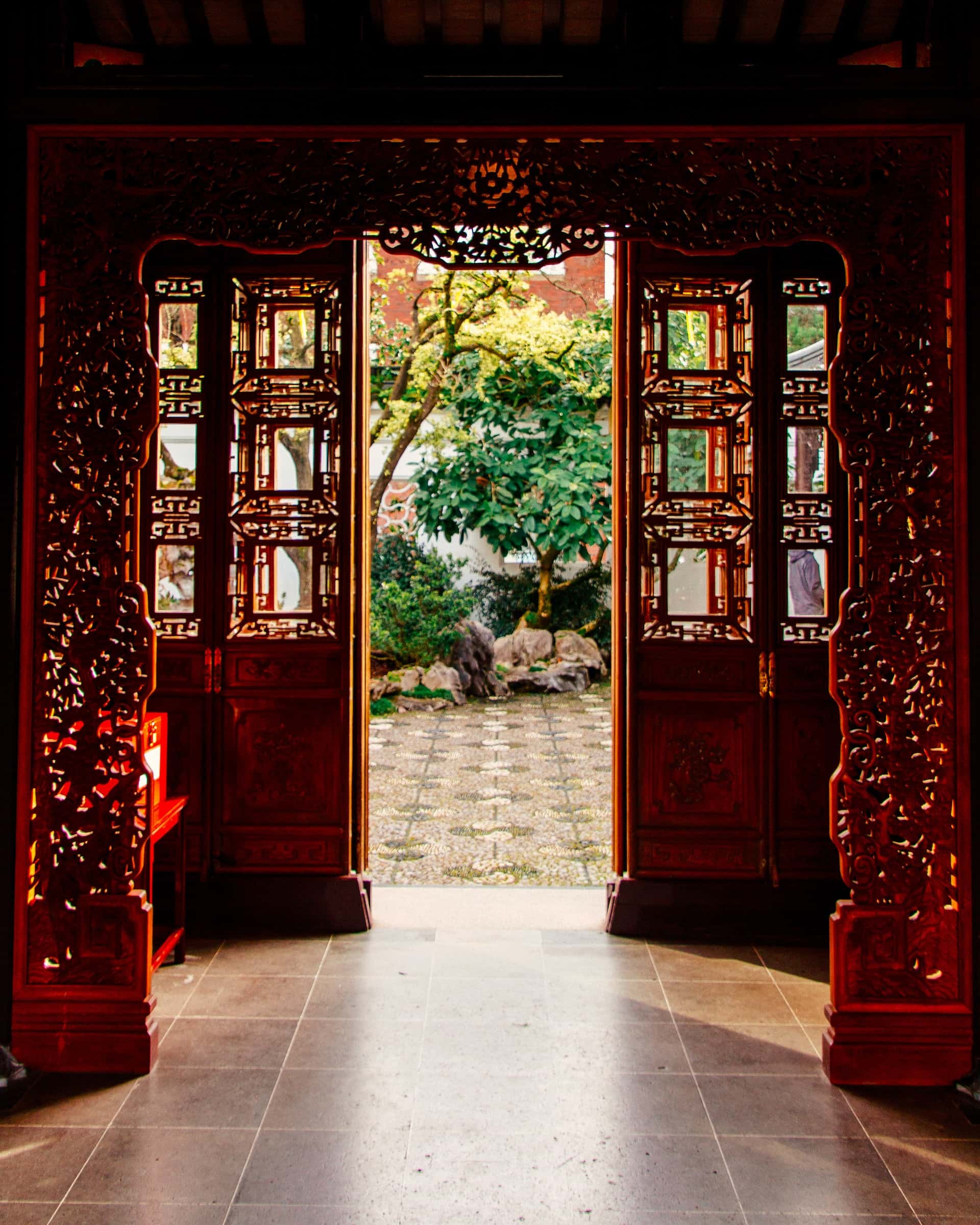 wooden doors and windows