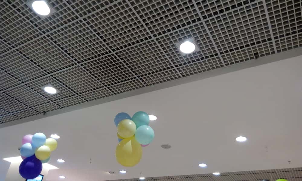 wooden false ceiling for a hall