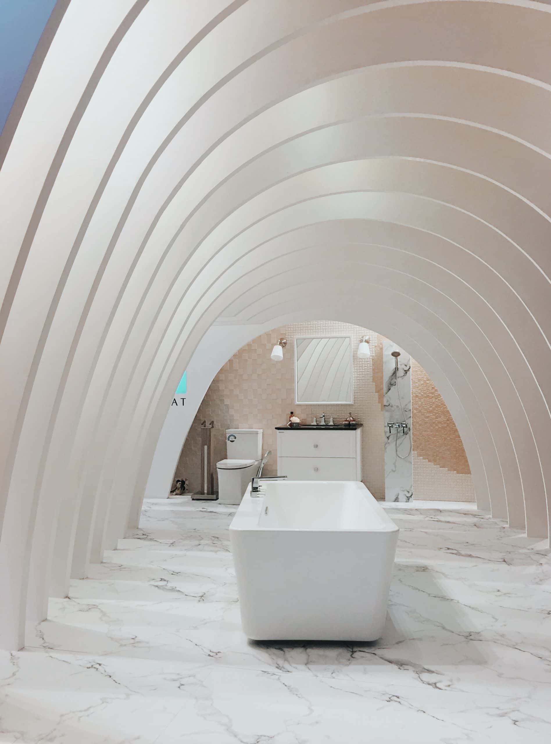 aesthetic bathroom house arch design
