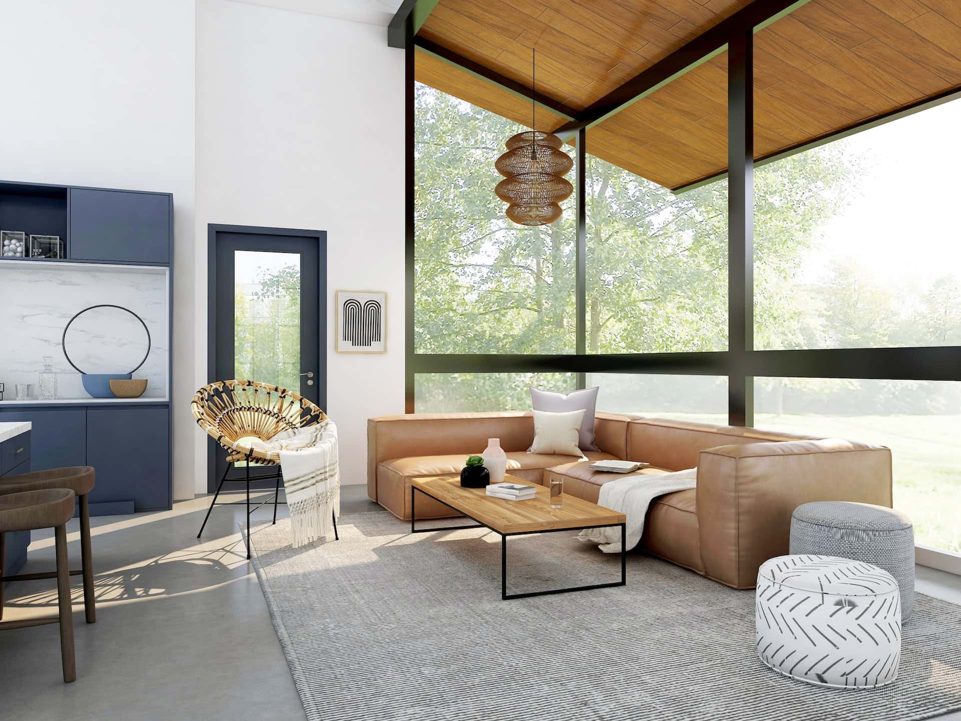 bungalow window interior design ideas