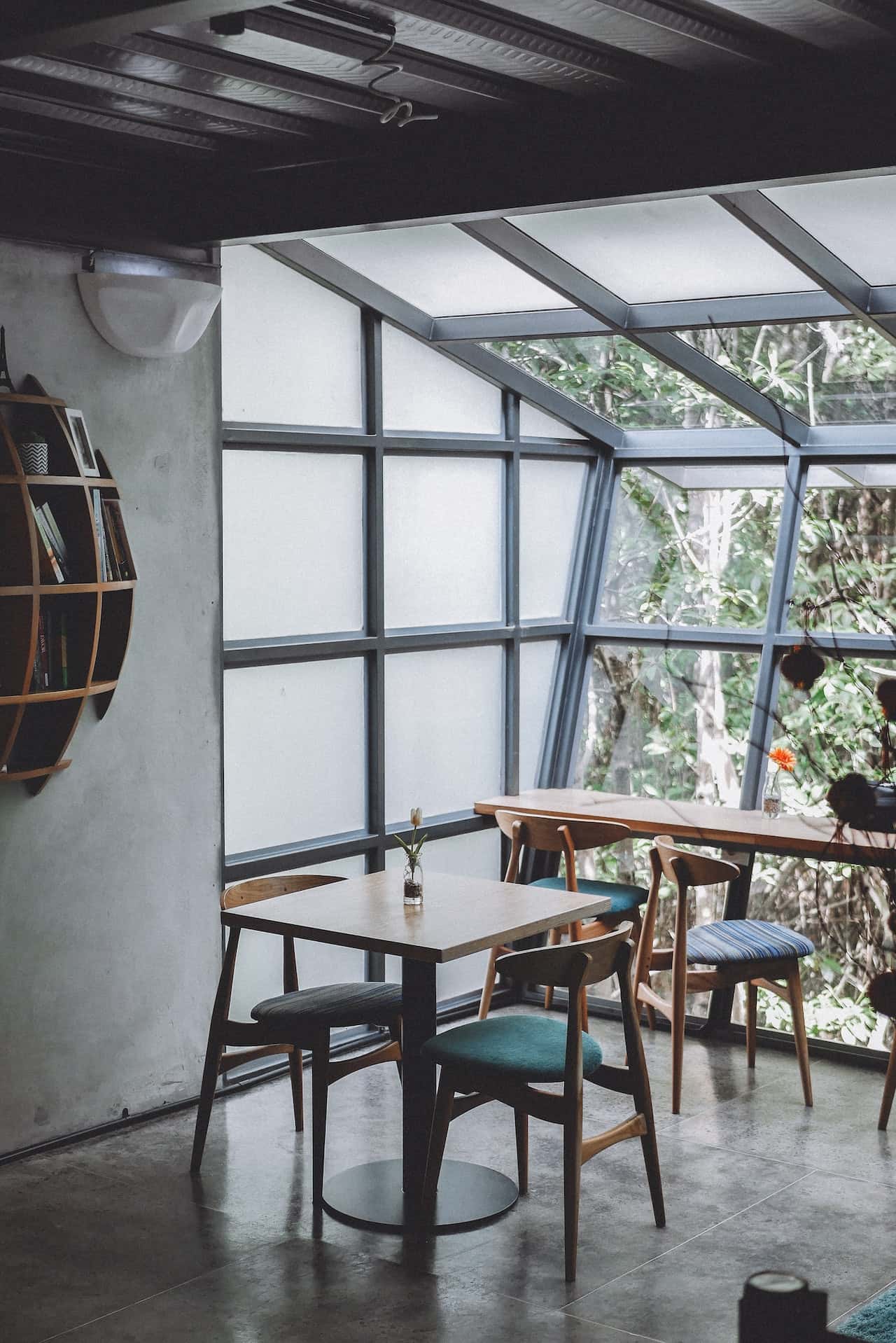 frosted glass windows