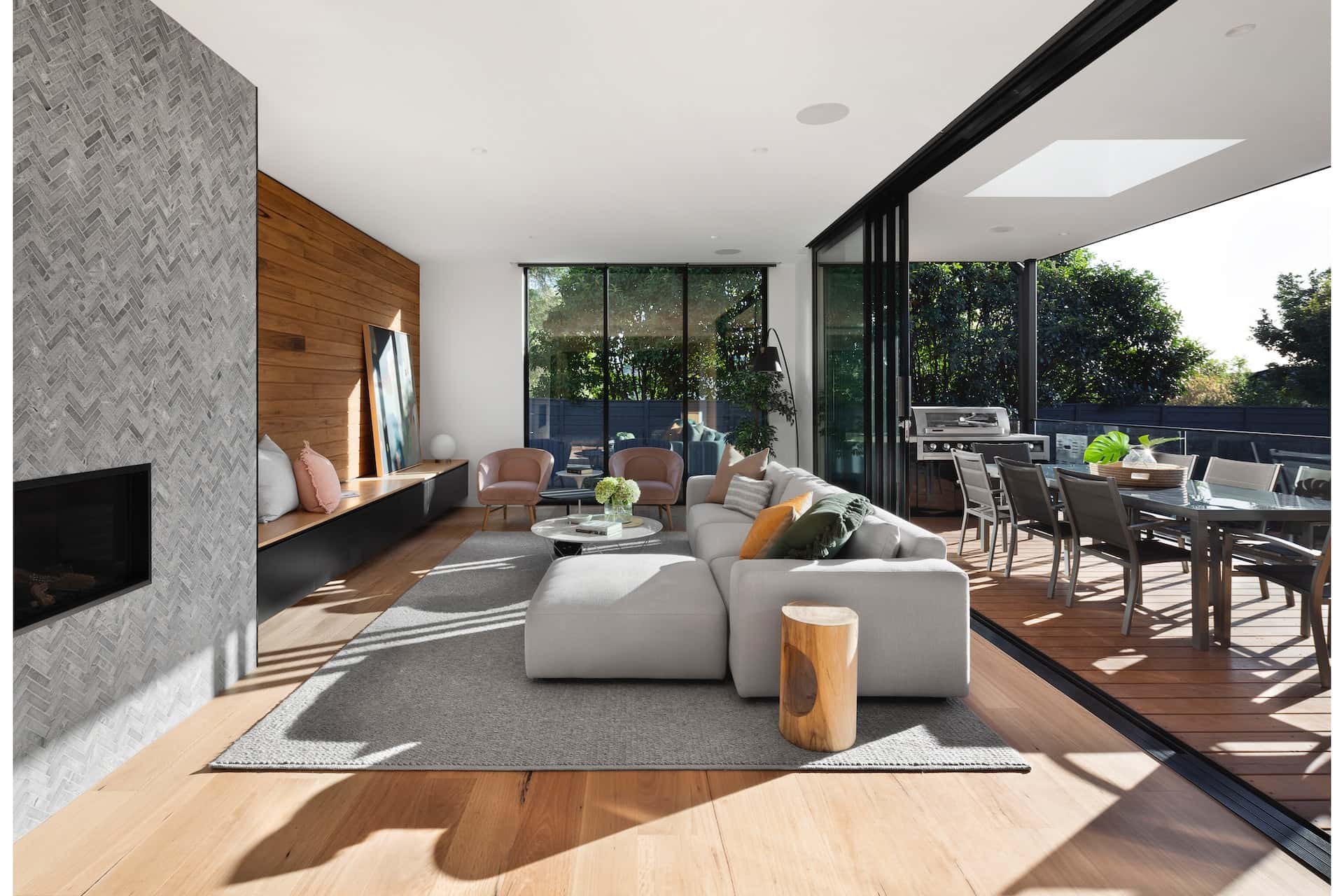 modern interior with natural light
