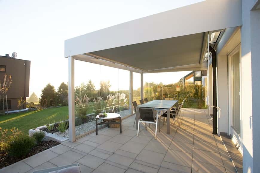 ultra modern pergola design