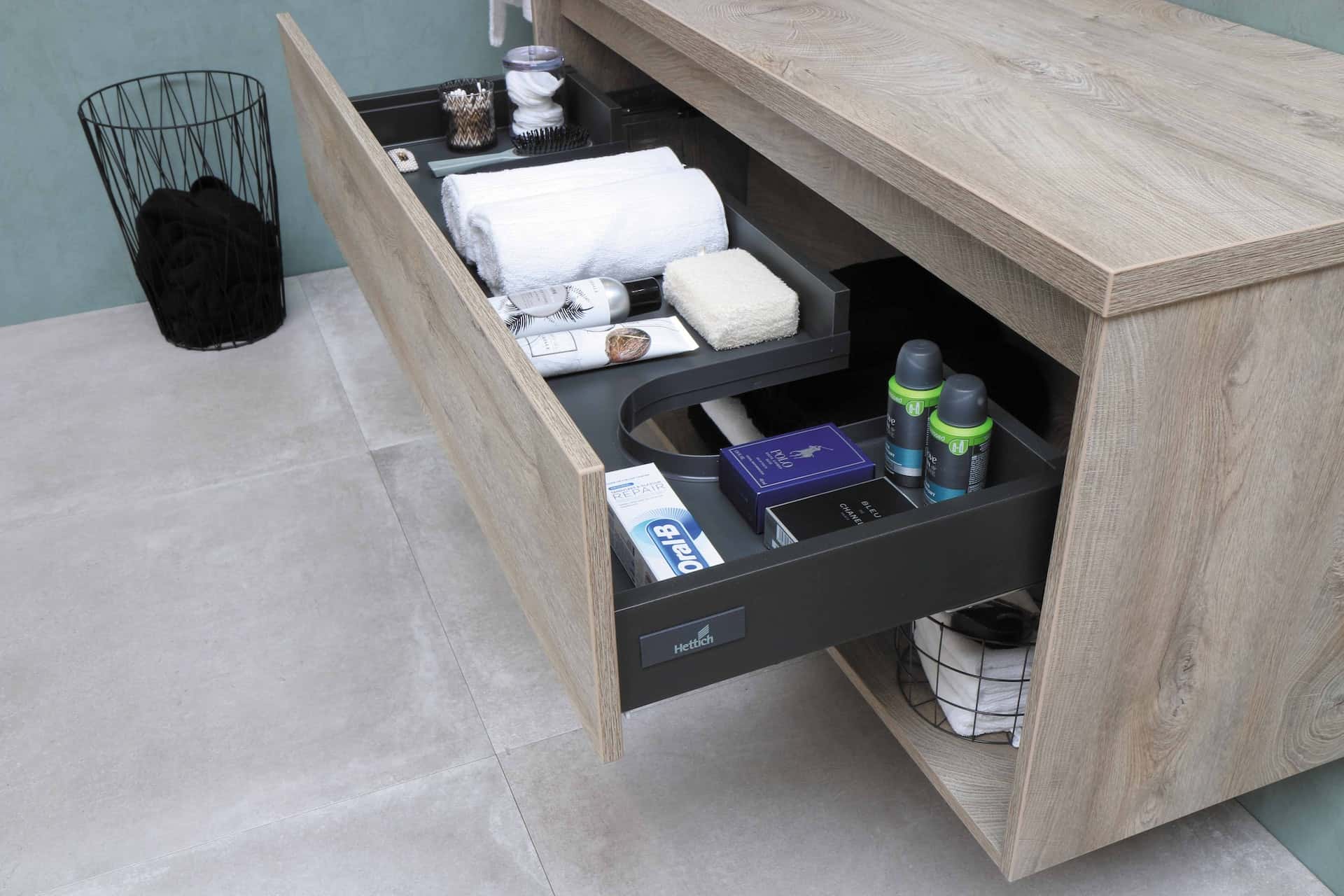 under-sink space