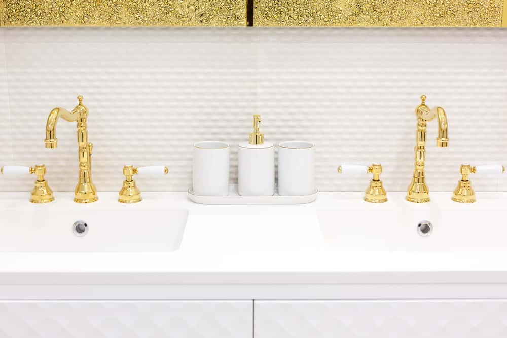 designer basin taps