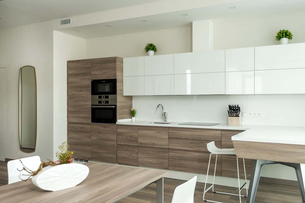 functional design for microwave cabinet