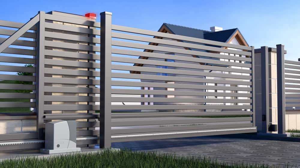 main gate iron pillar design