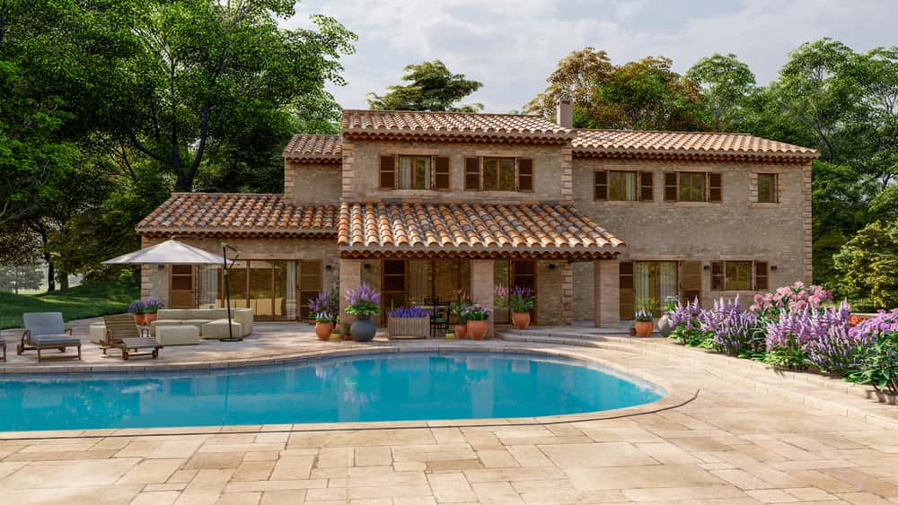 mediterranean style simple house design