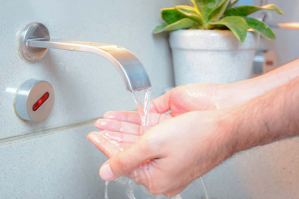 touch-free automatic sensor tap