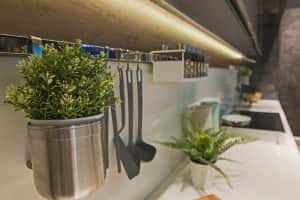 interior design decor showing modern kitchen
