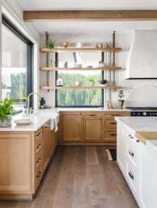 Traditional Kitchen Detail New Luxury Home