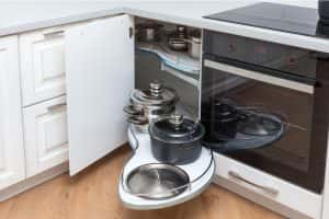 Kitchen Solution for Corner Storage Cupboard