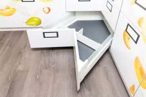 Opened Angled Drawer Organizer 