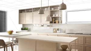 Interior design project draft work progress