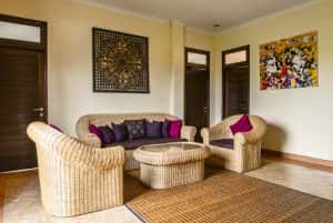 Interior living room house rent traditional