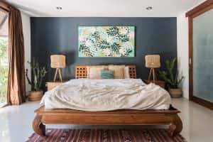 classic interior bedroom cozy house ethnic
