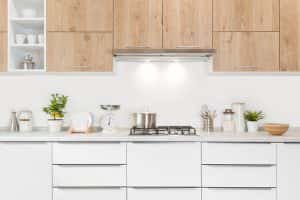 Modern Kitchen Furniture Gas Stove Pot