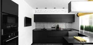 Beautiful Model Interior Bright Kitchen