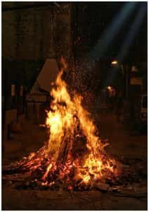 Holika Dahan Indian Festivals Before Holi