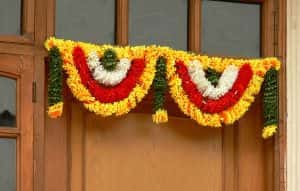 Toran Garland Colorful Flowers