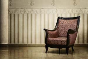 vintage grungy empty interior